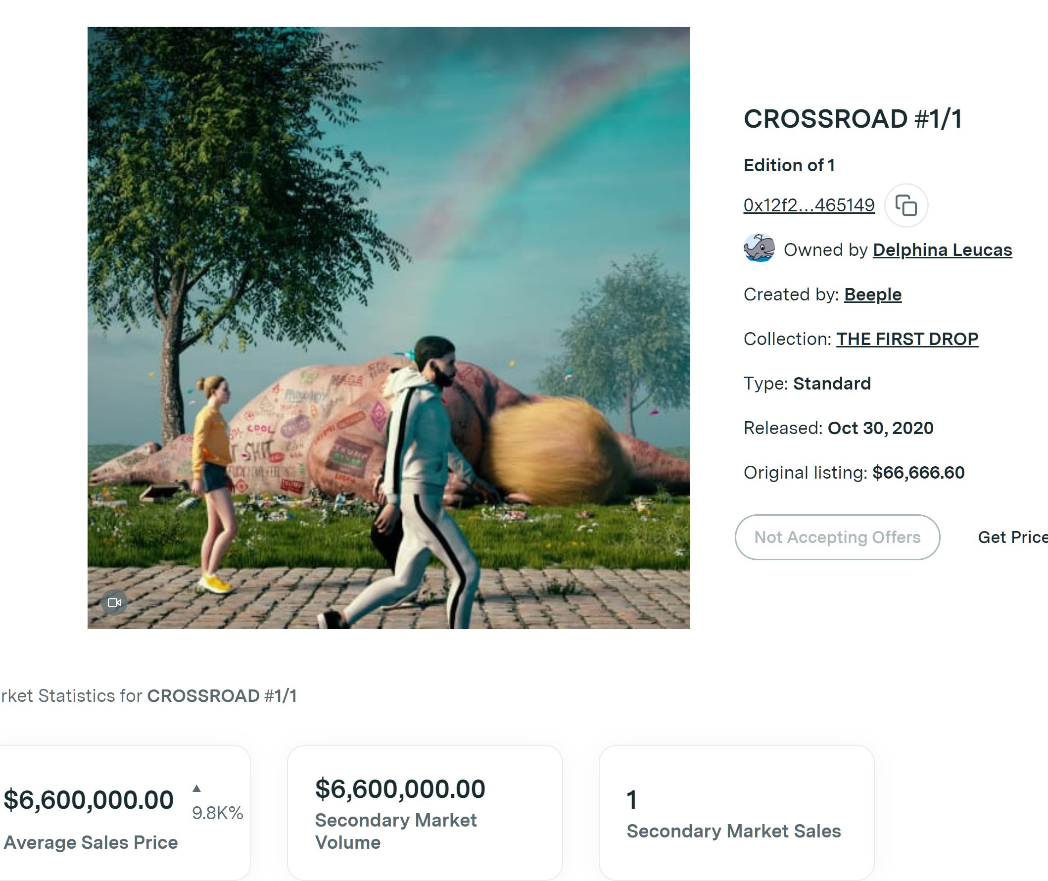 Most expensive NFT video